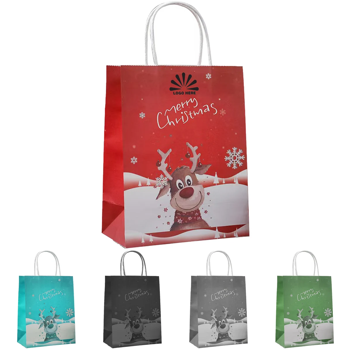 Custom Christmas Gift Bags for Festive Gifting 1