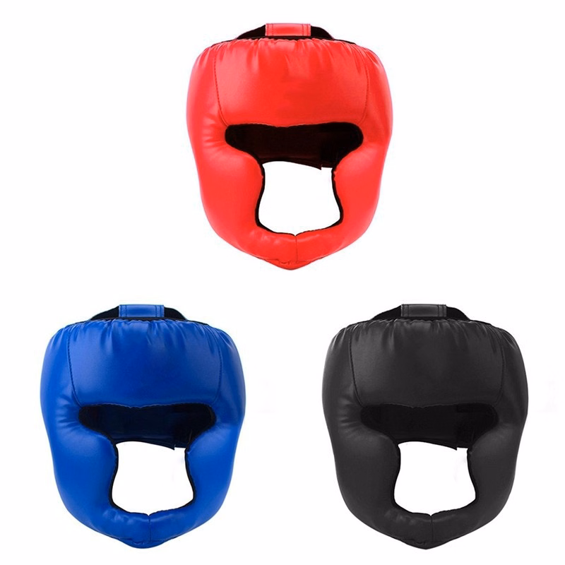 360-degree Full-Face Boxing Headgear With Shock Absorption