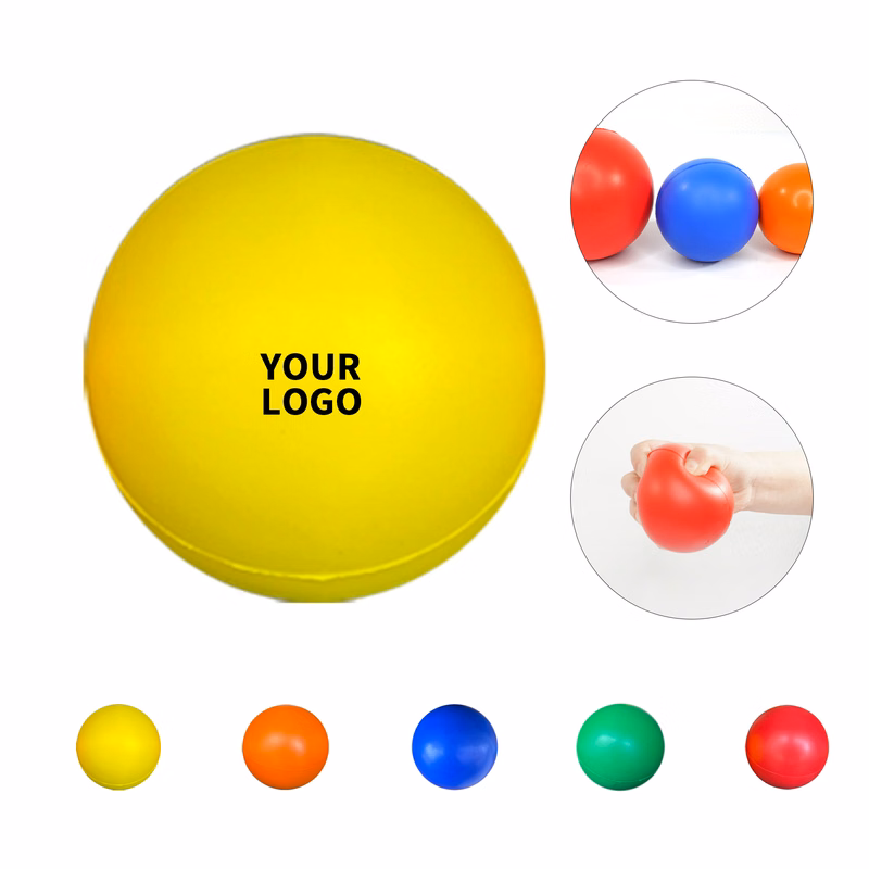 Round Foam Stress Relief Ball 2.5" Diameter