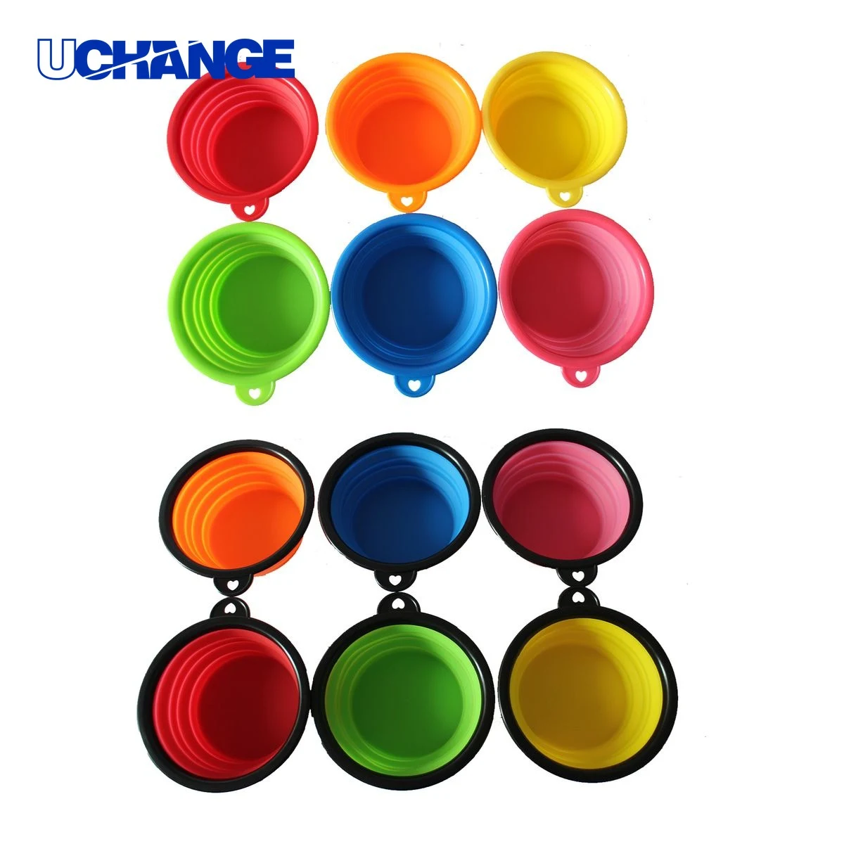 Collapsible Portable Pet Bowl Dish 1