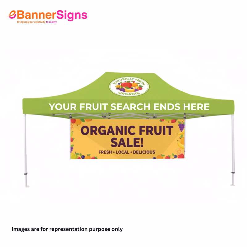 Canopy Tent 13 x 20 (Topper + Hardware + Full Single Side Backwall)