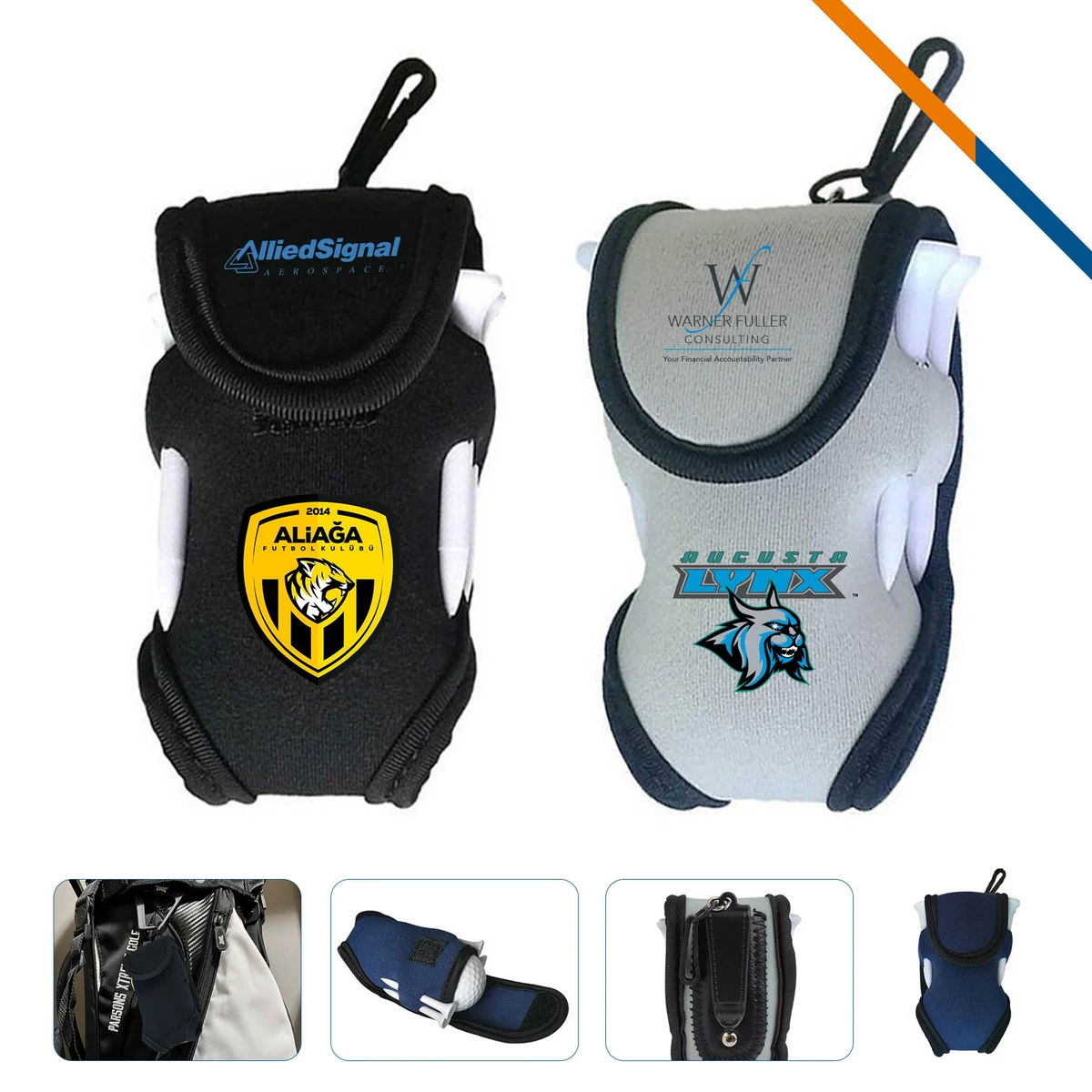 DriveSak Neoprene Golf Ball Pouch 1