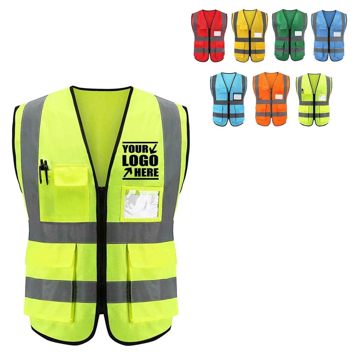 Hi Vis Safety Vest Top High Visibility 1