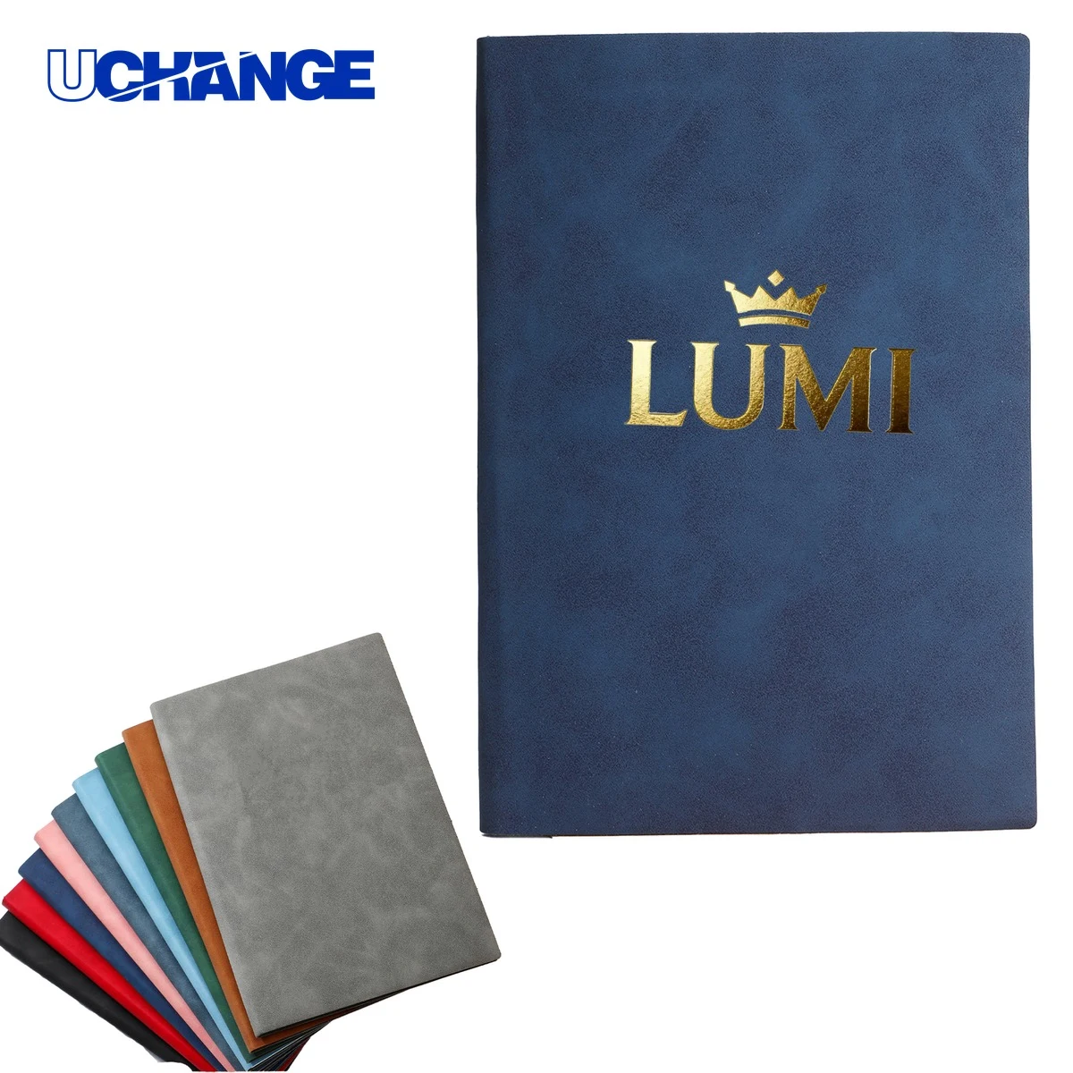 A5 Soft Leather Cover Notebook Journal for Gifts 1