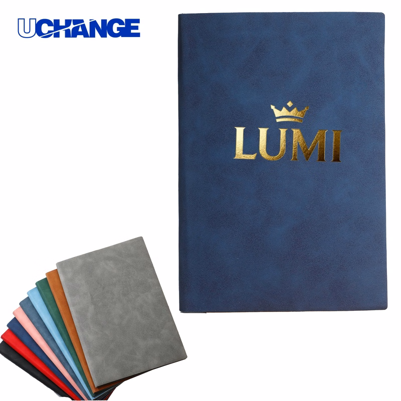 A5 Soft Leather Cover Notebook Journal for Gifts