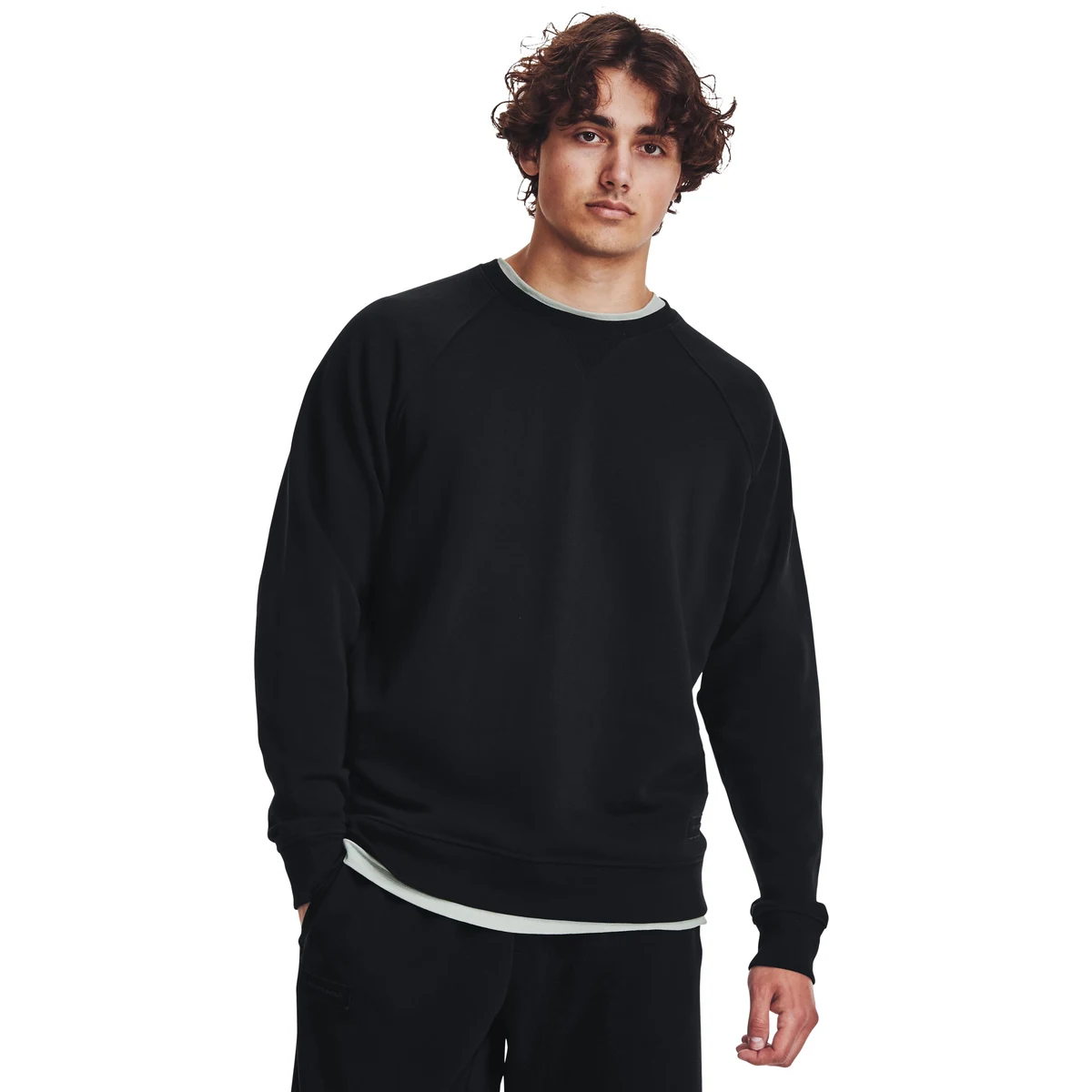 UA Heavyweight Terry Men's Crew, custom hoodie or sweatshirt with logo imprint 1