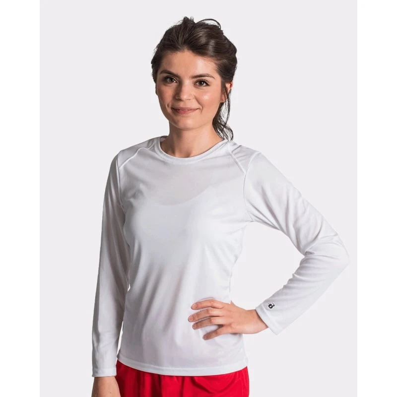 Badger Women's B-Core Long Sleeve T-Shirt - 4164 1
