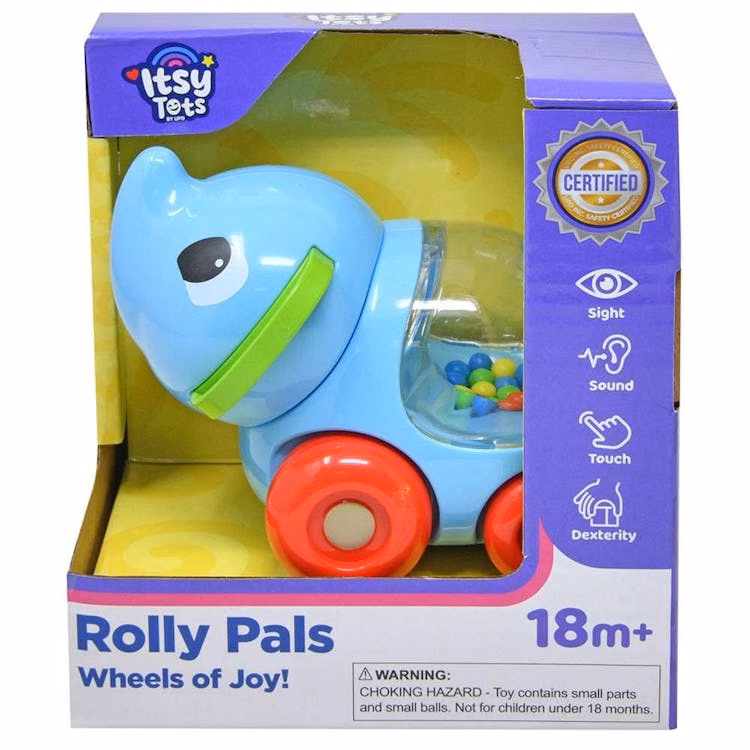 Itsy Tots Bouncing and Sliding Animal Car