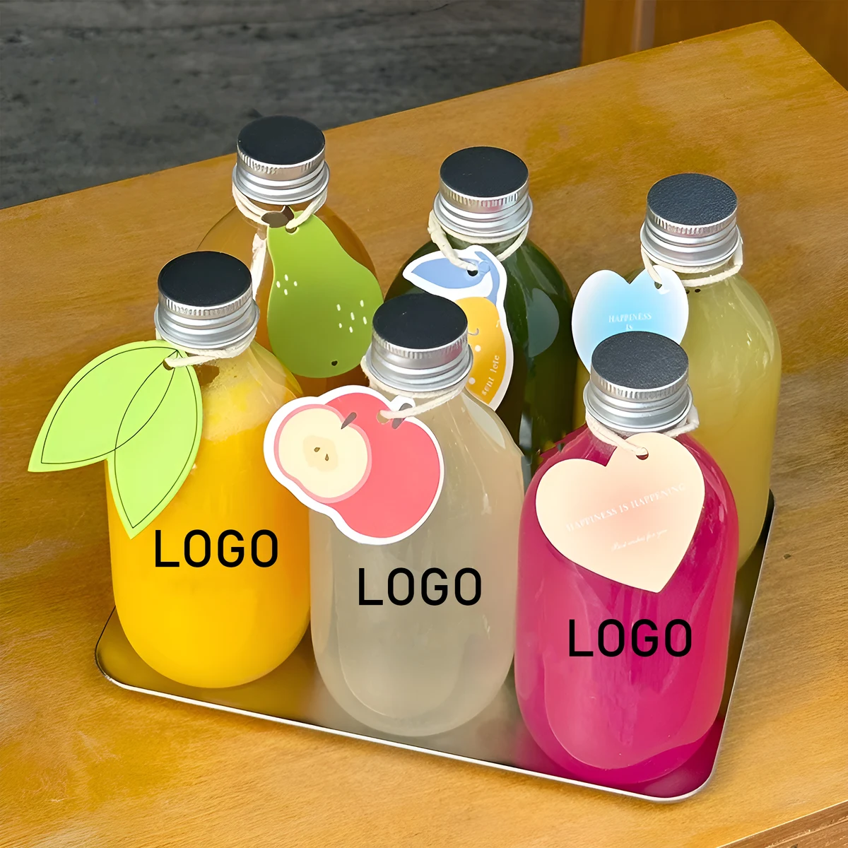 Juice Glass Bottle 1