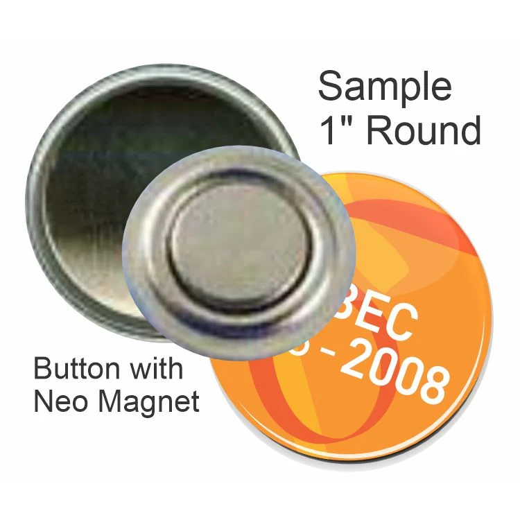 Neo Magnet 1 Inch Round Button 1