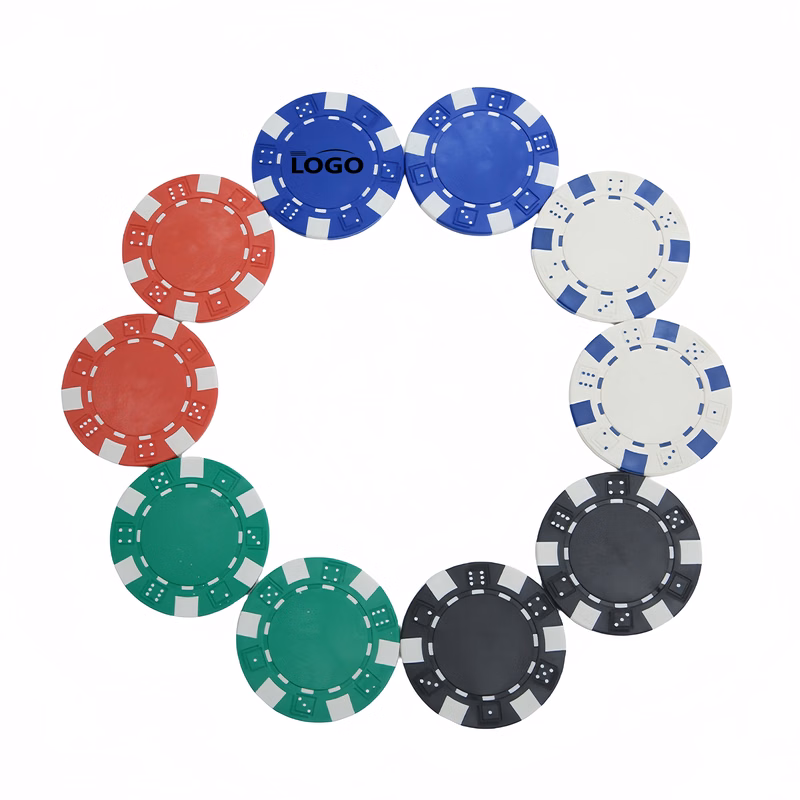 ABS durable poker chips, customizable logo