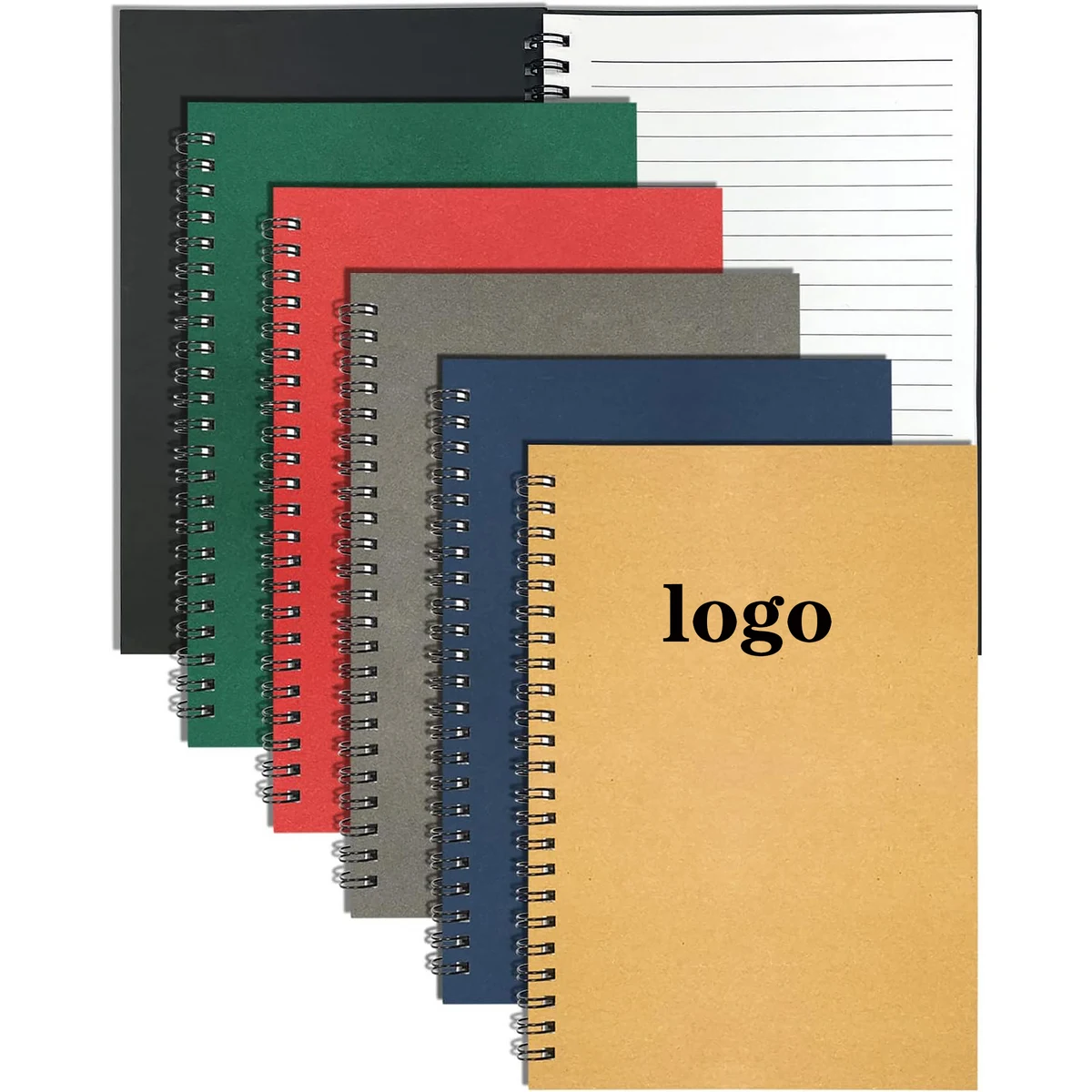 KraftCover A5 Spiral Notebook ?C 50 Pages 1