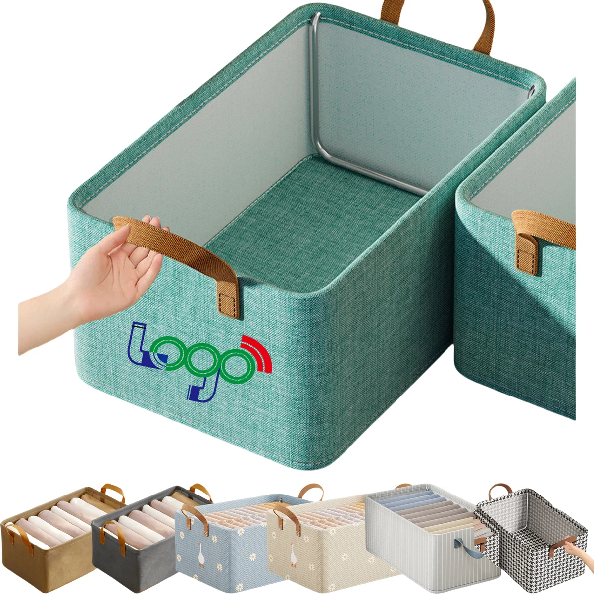 Portable Sturdy Foldable Storage Boxes MOQ10 1