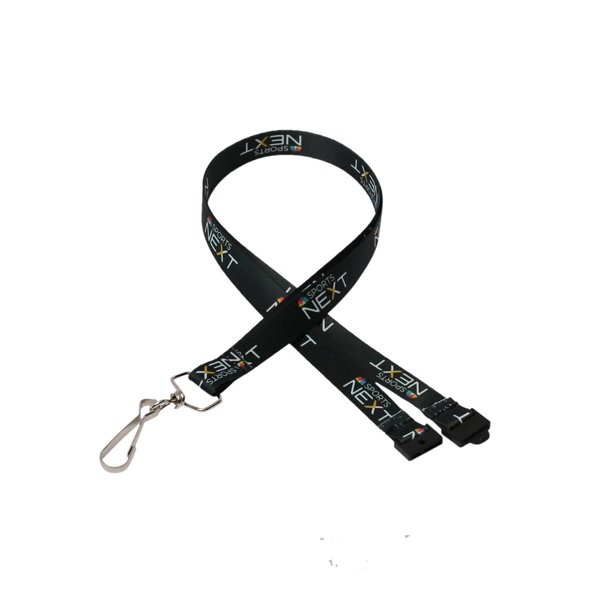 1/2" Digitally Sublimated Lanyard w/ Sew on Breakaway 1