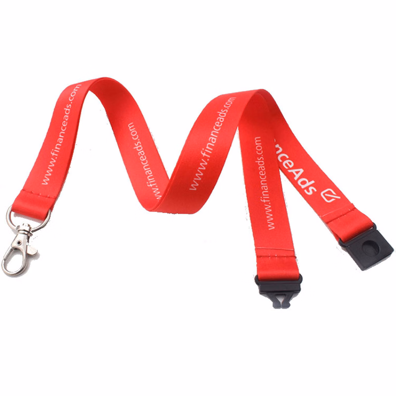 5/8" Dye Sublimation Lanyards with Safety Breakaway