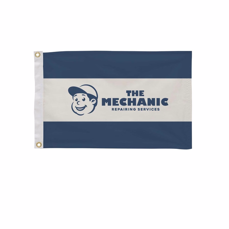 16" x 24" Nylon Flag Single-Sided