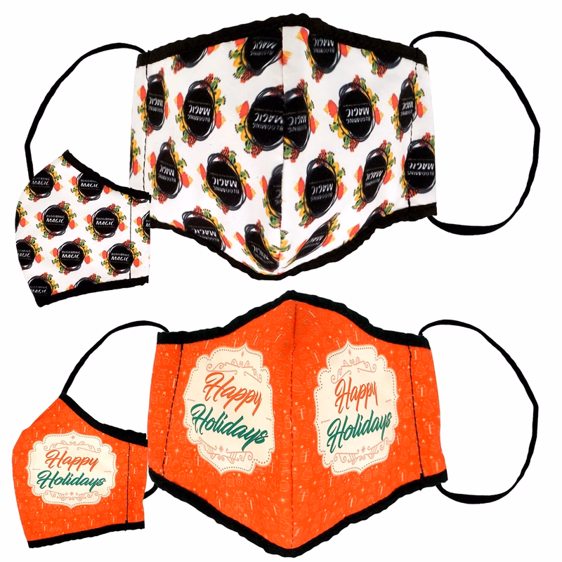 Children's Dome Full Color Fabric Face Mask