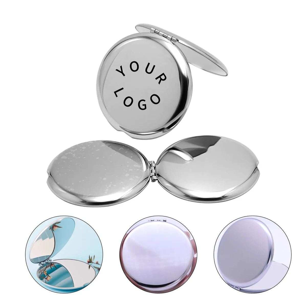 Compact Mirror Metal Folding 1