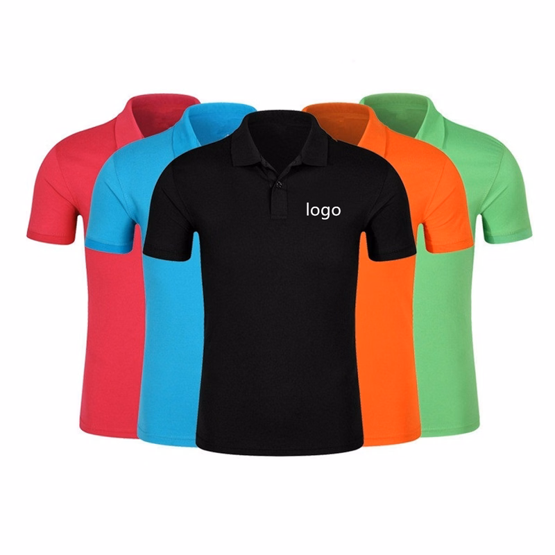 Mens Polo Shirt Short Sleeve Sports Golf Tennis T-Shirt
