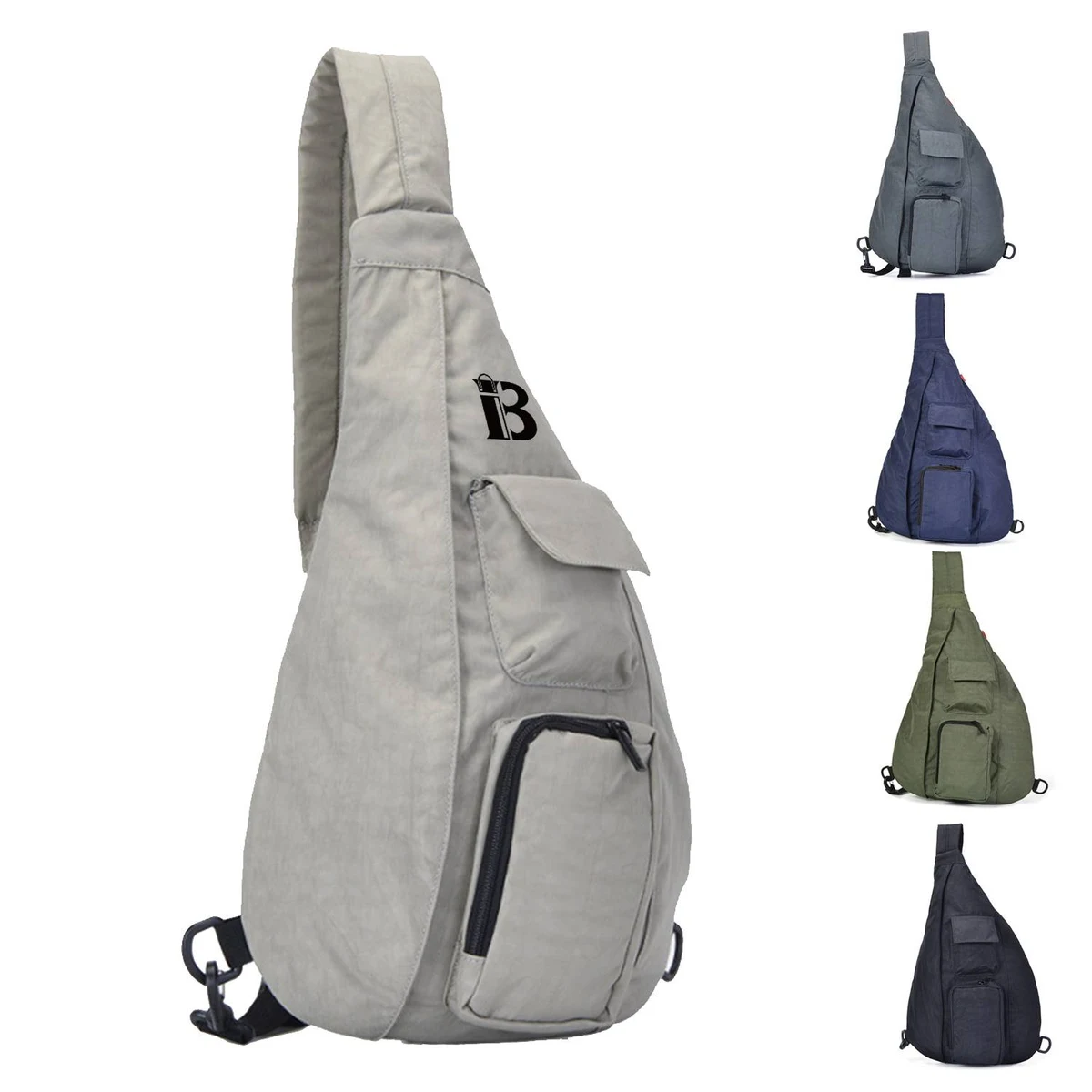 Sling Chest Bag with Adjustable Rope Shoulder Strap 1