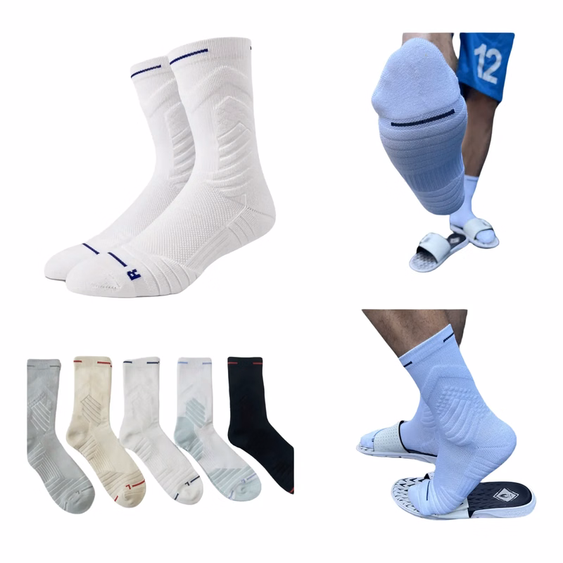 Athletic Cushioned Crew Socks