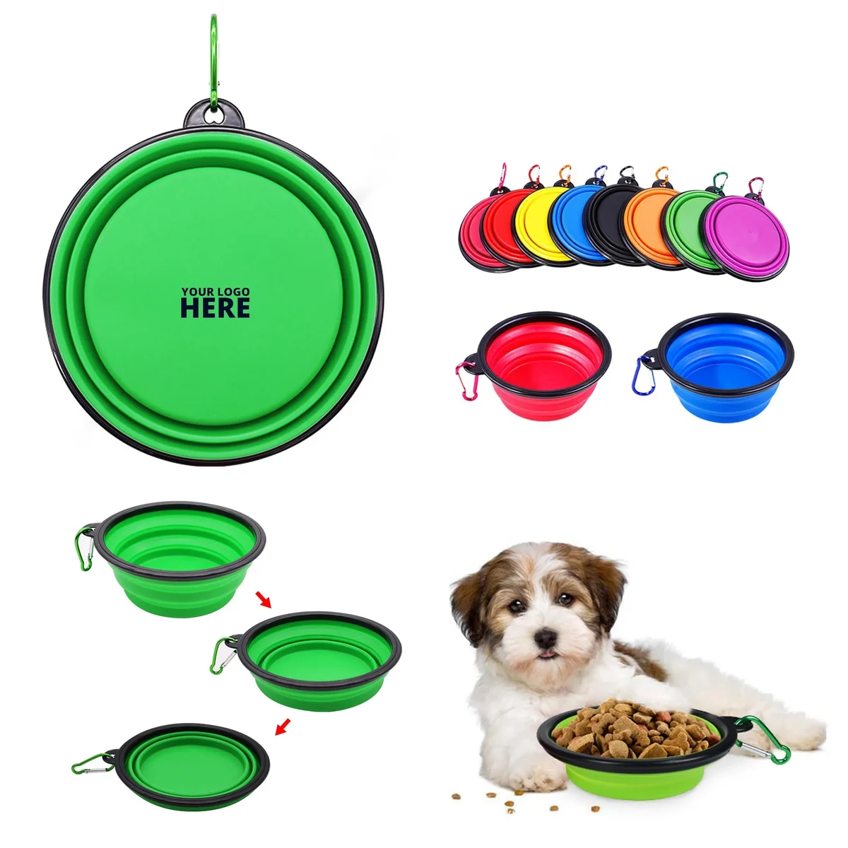 Portable Silicone Pet Feeder 1