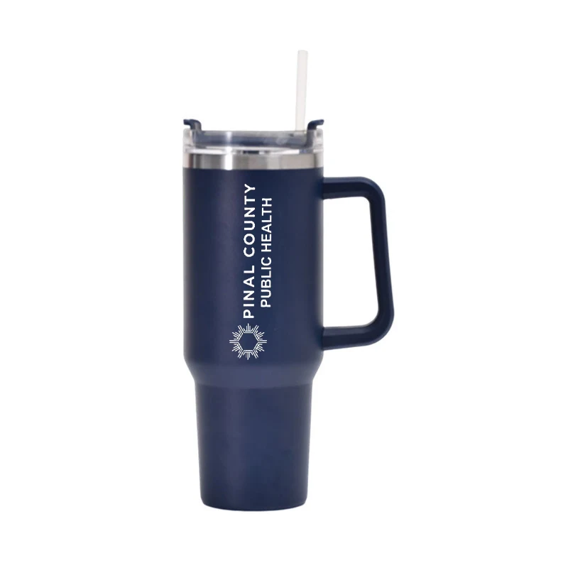 40 Oz Tumbler With Handle And Straw 1