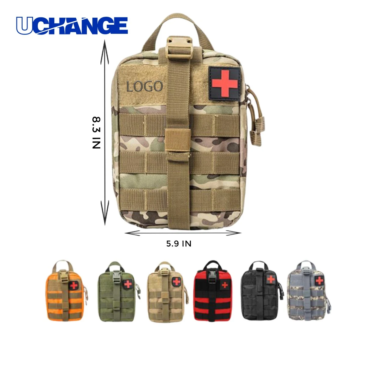 Emergency Compact Outdoor First Aid Kit Organizer 1