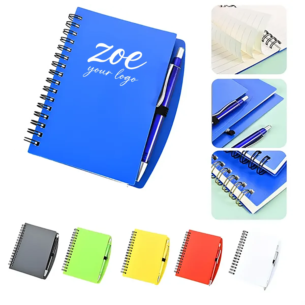 A6 Spiral Notebook With Pen MOQ20 1