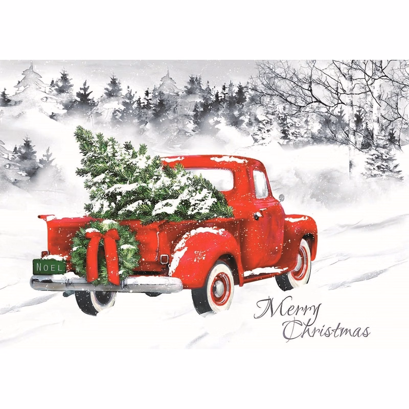 Vintage Vibe Christmas Cards
