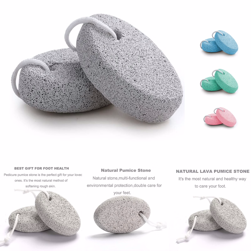 2 Pack Natural Foot Pumice Stone