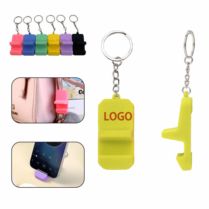 Mobile Phone Stand Keychain