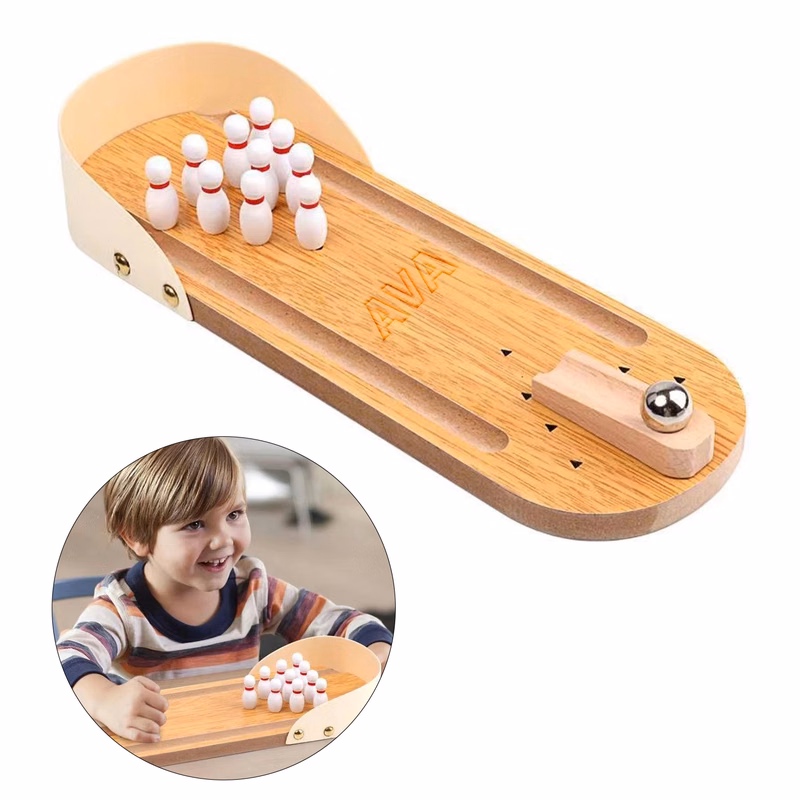 Mini Bowling Table Game