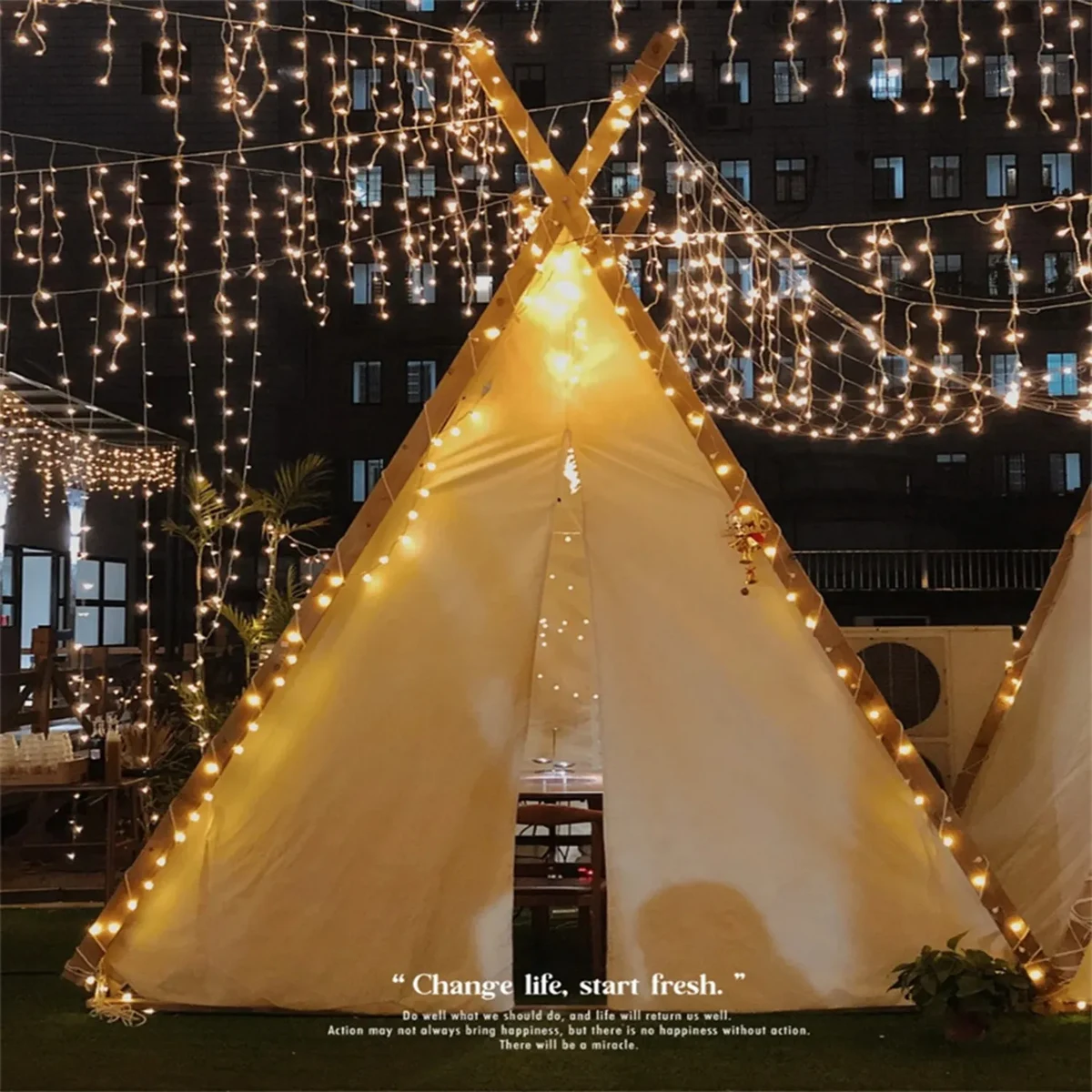 Outdoor Camping Triangle Tent 1