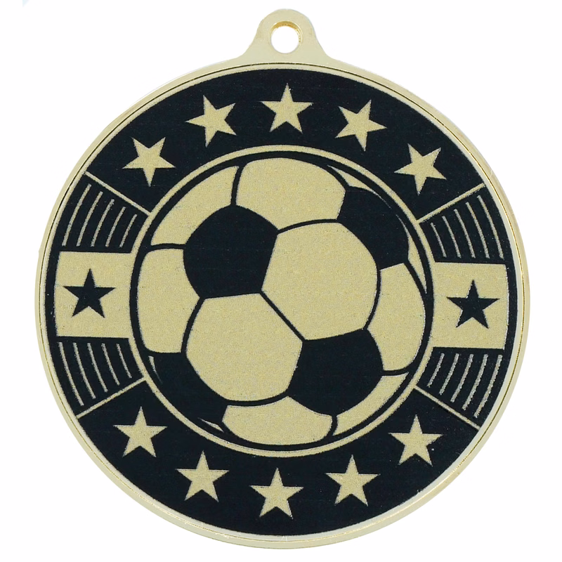 Soccer Simucast Medallion (2-1/8")