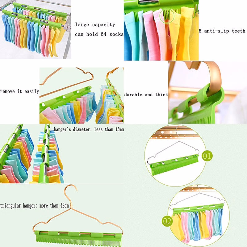 Drying Hanger Rack Clip