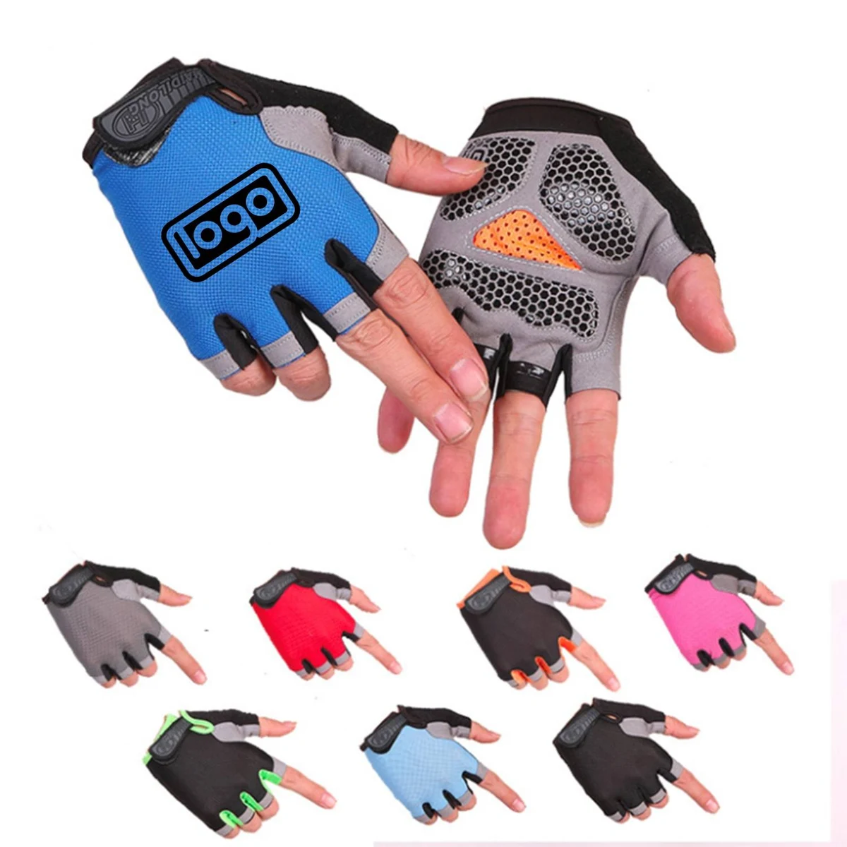 Cycling Half Finger Sports Gloves 1