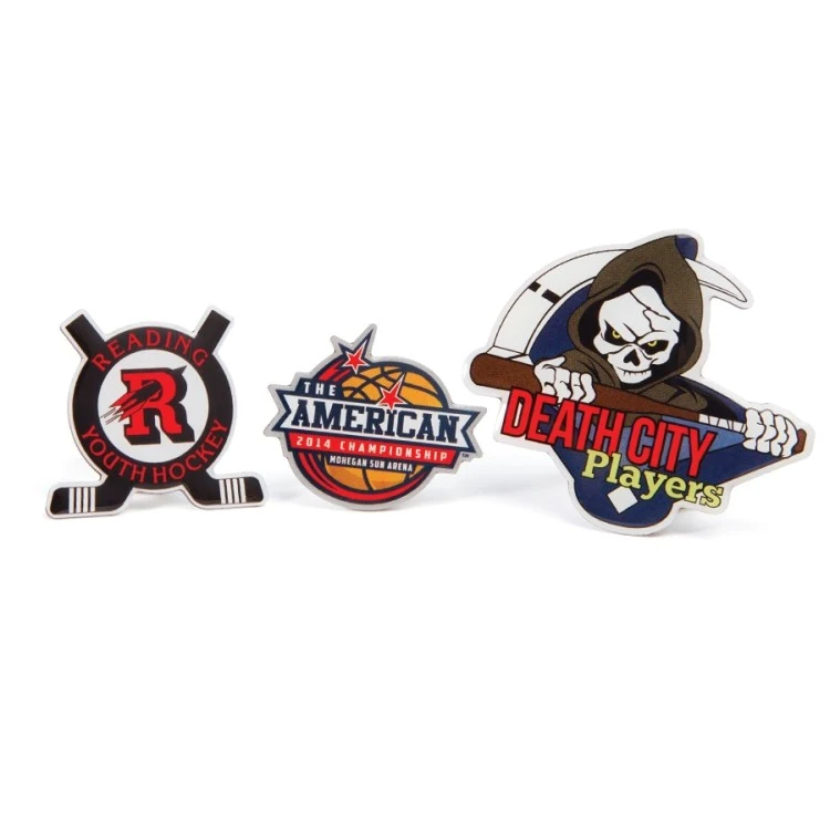 2" Offset Printed Trading Pin 1