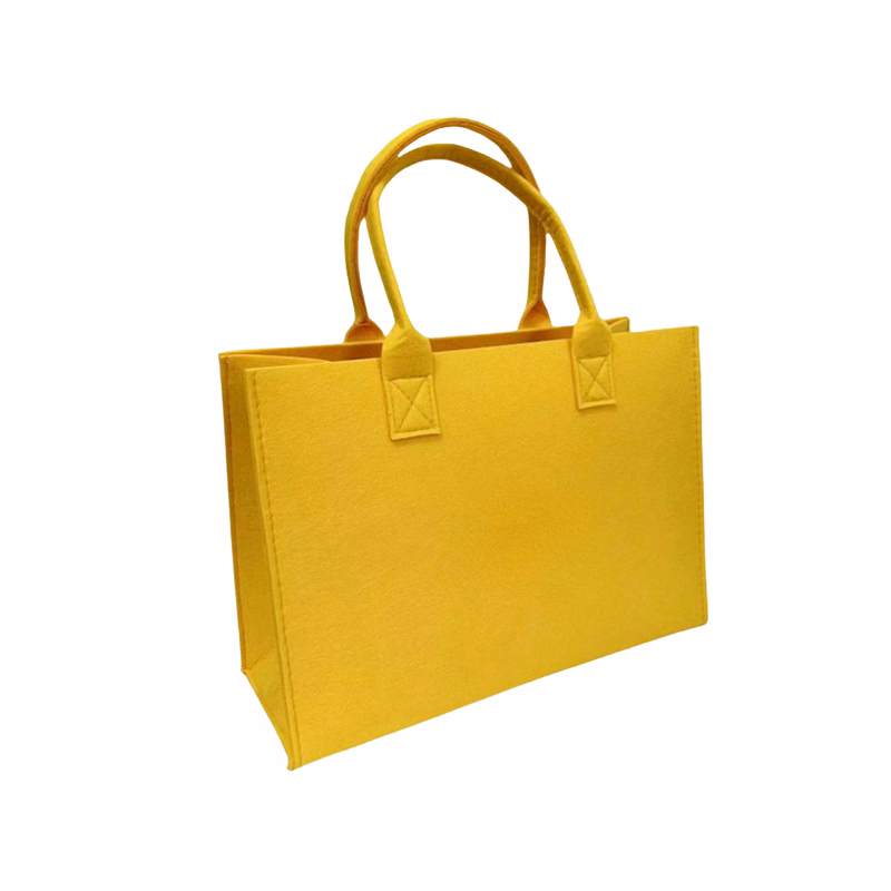 Customizable Felt Tote Bag