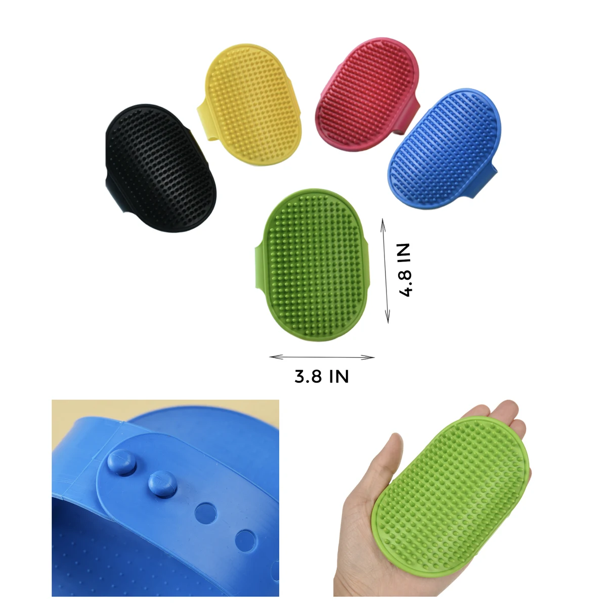 MOQ 10 PCS Effective Pet Bath Brush 1