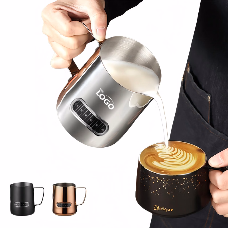 Stainless Steel Temperature Sensitive Milk Frothing Pitcher