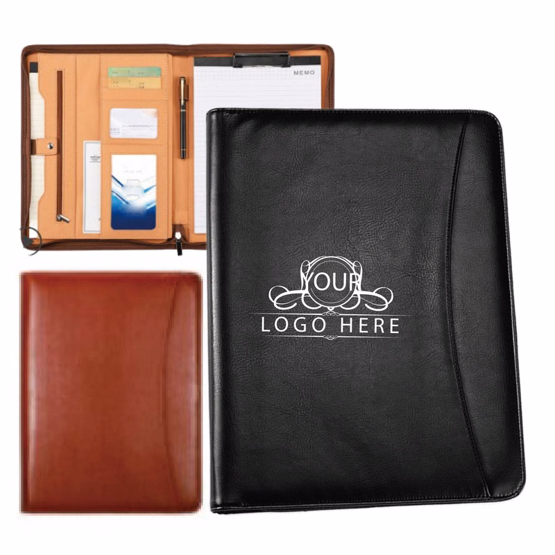 A4 Corporate Zippered Portfolios