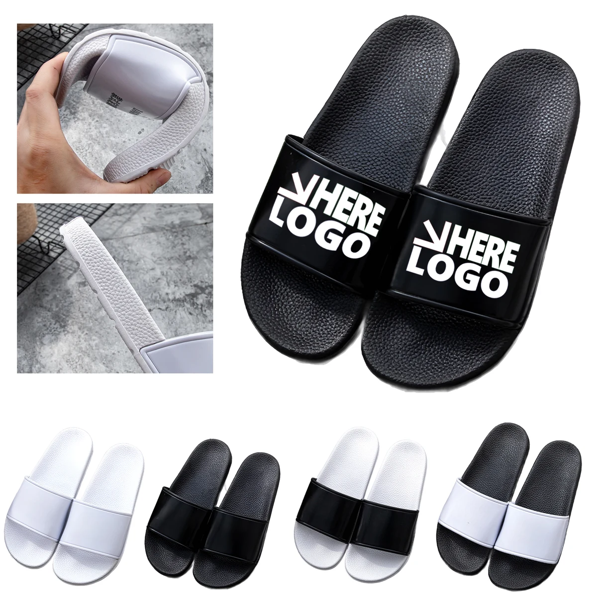 Full Color Soft PVC Slippers 1
