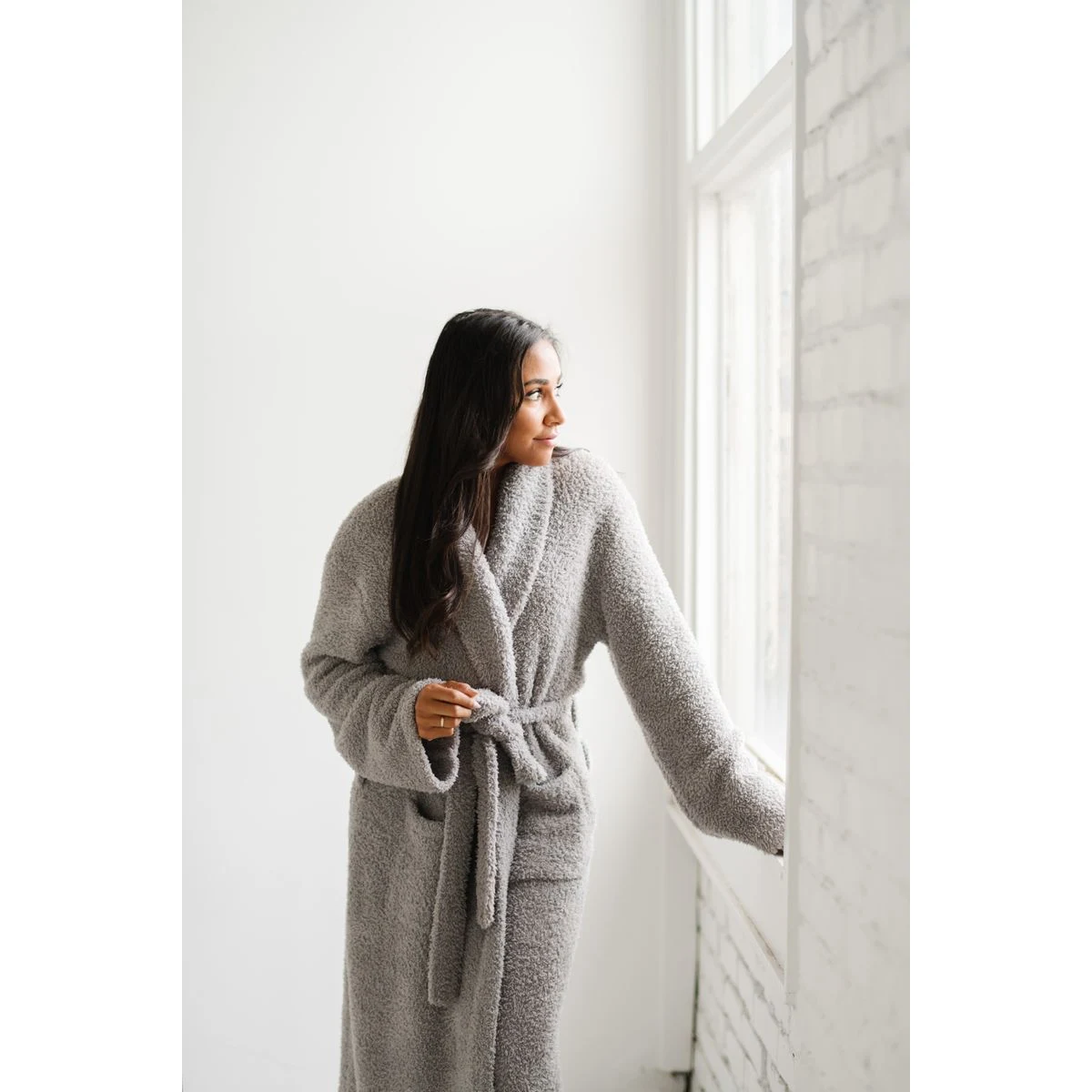Bamboni Robe Gray-Large/XL 1