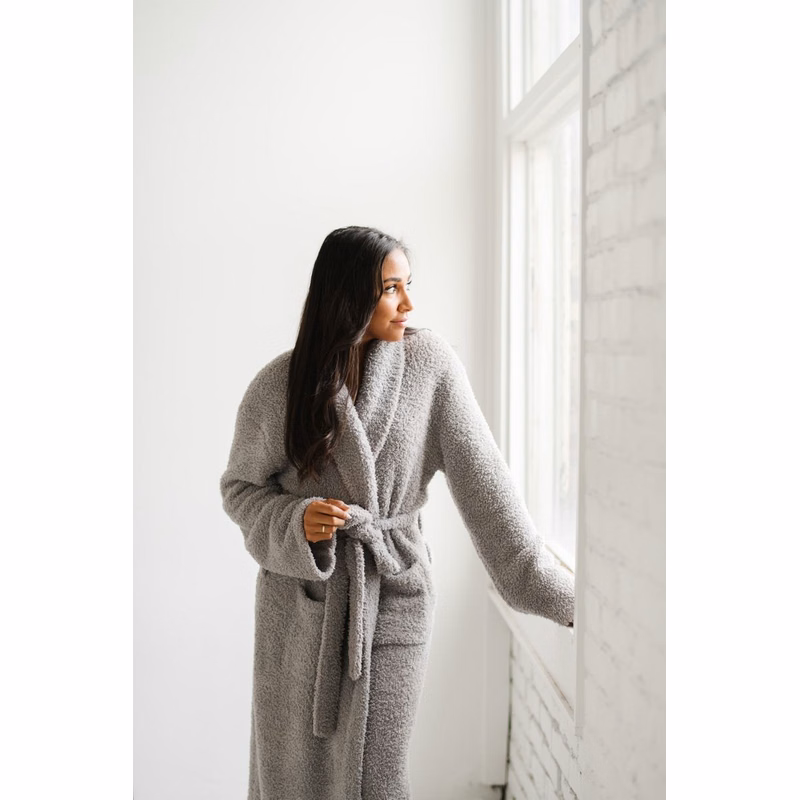 Bamboni Robe Gray-Large/XL