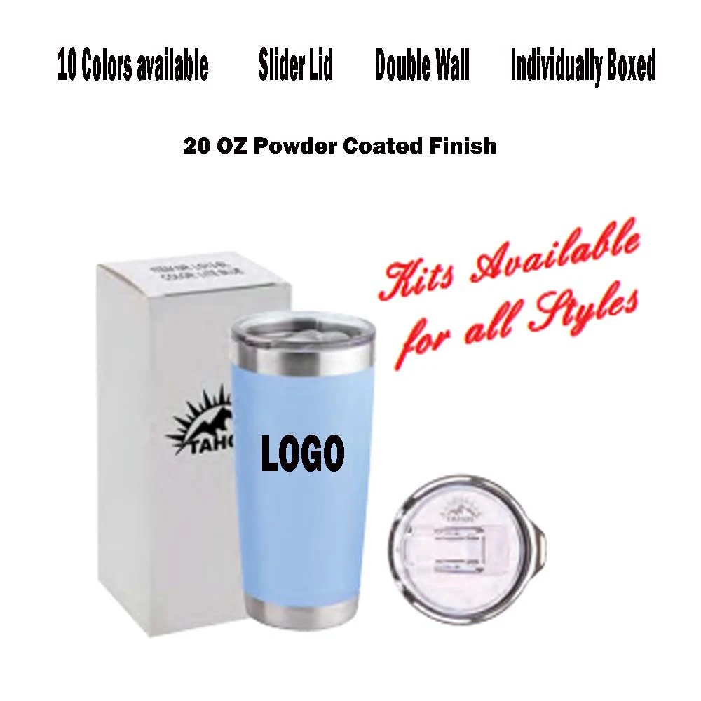 20 oz. Stainless Steel Laserable Double Wall Tumbler Bottle 1