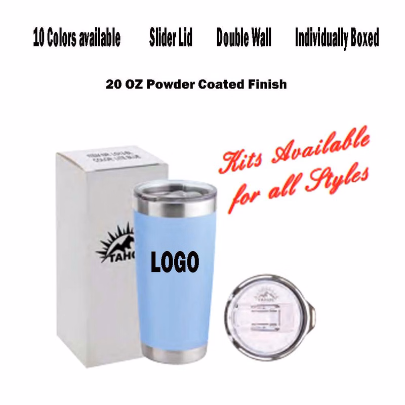 20 oz. Stainless Steel Laserable Double Wall Tumbler Bottle
