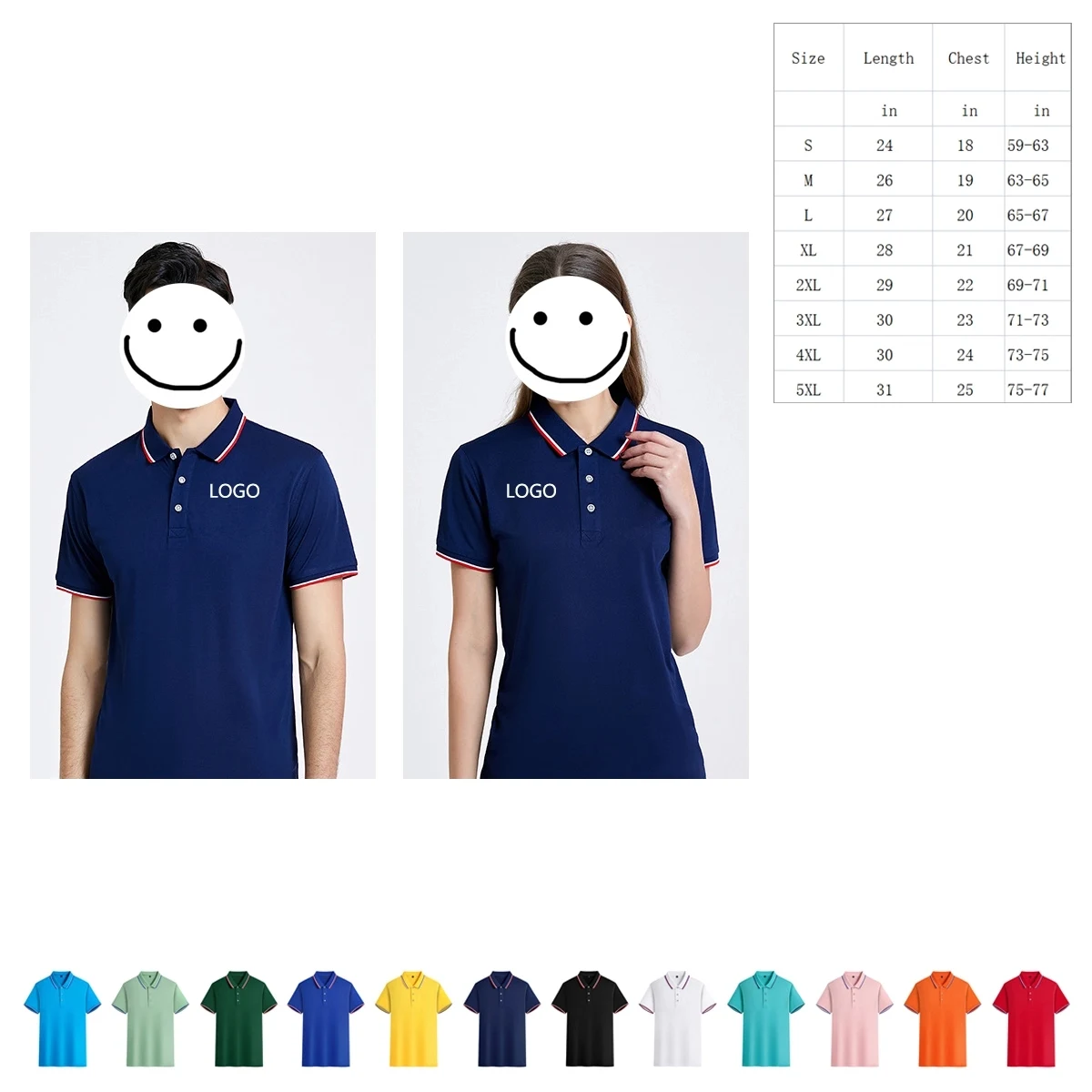Polo shirt advertisement T-shirt 1