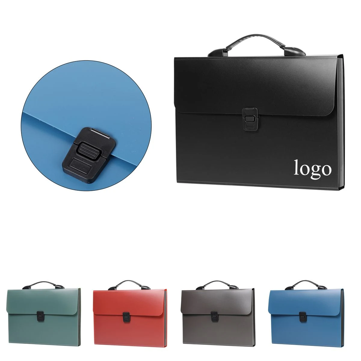 Custom UV Printed Promotional Document Bag 1