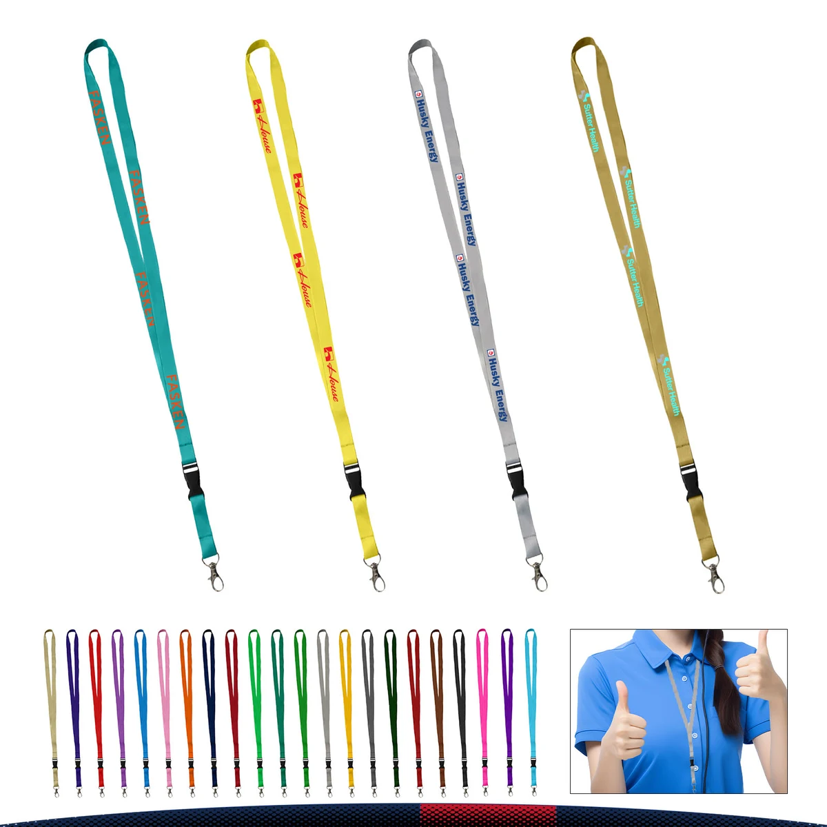 Glank Dye Sublimation Lanyard 1